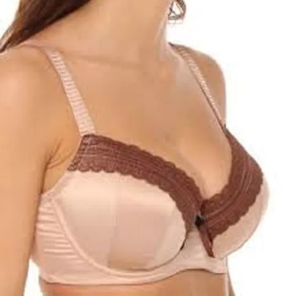 Affinitas Parfait Fiona Balconette Molded Bra Style 2701 Sexy Champagne 32G, 34F
